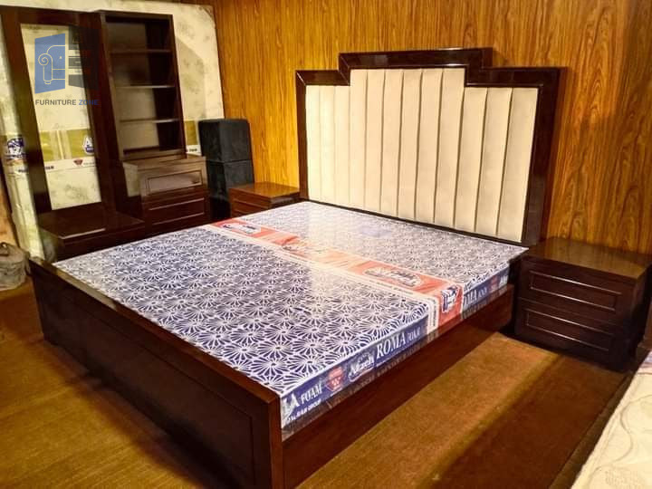 bed room furniture double bed poshish bed furniture store in lahore furniturezonepk