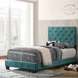 winston single bed feature images green color