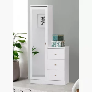 Cornwall 3-Drawer Tall Dresser with Mirror