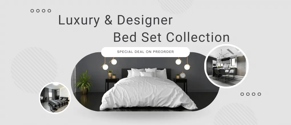 Luxury designer Bed Set Collection