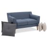 Alcide 2 Seater Sofa cushion down