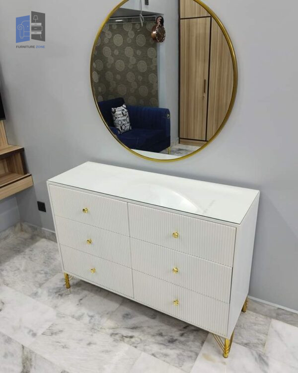 dresser white 6 drawers