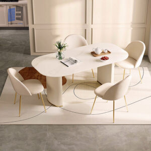 Baruch 4 Chairs With Dining Table