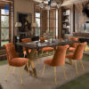 Achier 6 Seater Dining Table Set