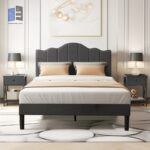 Black Kempst 3 Piece Bedroom Set Bed And Nightstand Set