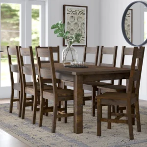 Tiernagh Solid Wood Dining Set