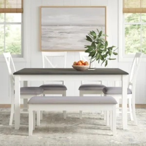 Light Gray Dining Set