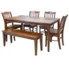 Solid Wood Top Dinning Set