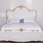 Ornate Prestige Bed – Gold Accents